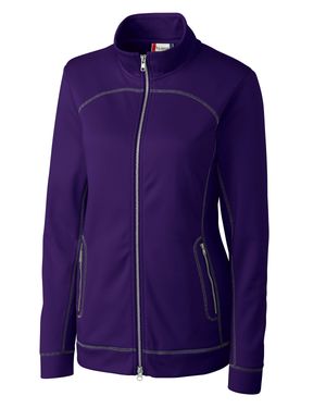 Clique Ladies Helsa Full Zip Jacket - Purple