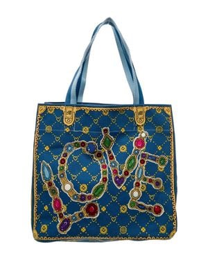 Brighton Glittering Love Tote - Blue