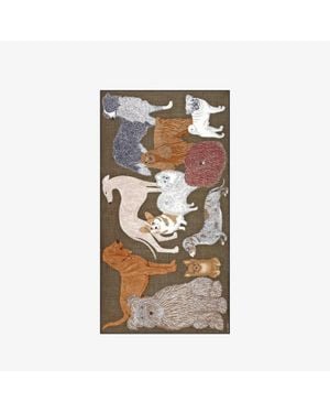 Inoui Edition Cotton Toutou Scarf - Brown