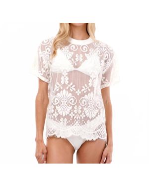 MALAI Summertime Oversize T-Shirt - White