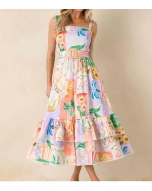 PROSPERINE® Cassandra Midi Dress - Green