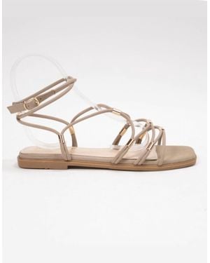 Ccocci Macy Gladiator Sandal - Metallic