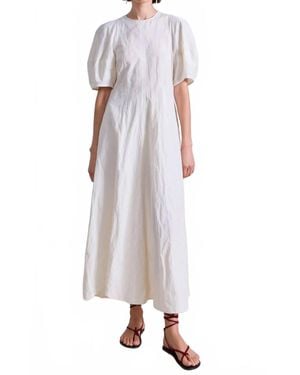 Apiece Apart Bettina Maxi Dress - White