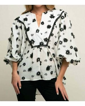 Eva Franco Roxy Blouse - Brown