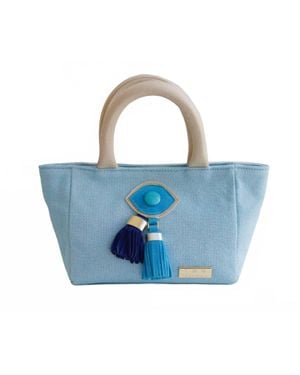 iosifina stars Miriam Mini Tote Bag - Blue
