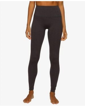 Felina Velvety Soft High Waist Loungewear Leggings - Black