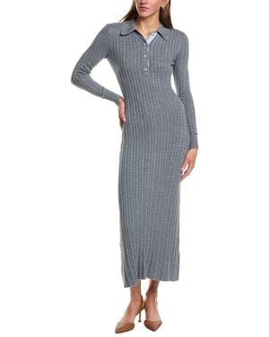 Rowing Blazers Wool-Blend Cable Cardigan - Blue