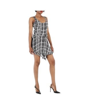 Atlein Ladies Asymmetric Dress - Blue