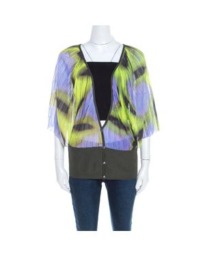 ESCADA Fantasy Print Knit Kimono Sleeve Cardigan - Multicolor