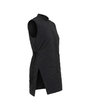 Rick Owens Quilted Tunic Vest - Black