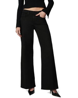 Joe's Jeans The Lou Lou Low Rise Wide Leg Jean - Black