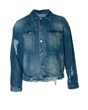 AYTM A Tm, Rocky Jacket No Fur Vint Rolling Stones - Blue
