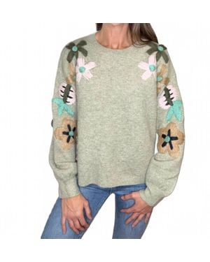 Davi & Dani Tansy Sweater - Green