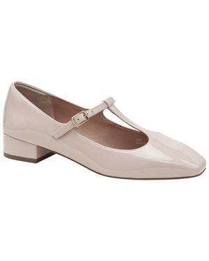 Linea Paolo Marcel Leather Flat - White