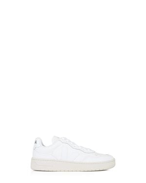 Veja V-90 Leather Sneakers - White