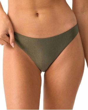 PQ Swim Basic Ruched Bikini Bottoms - Green