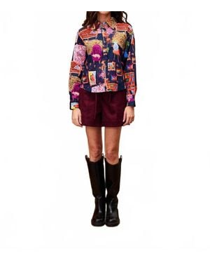 FRNCH Sartre Shirt - Red