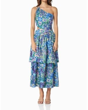 Elliatt Annabelle Midi Dress - Blue