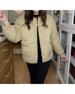 Jodifil Cozy Stroll Quilted Jacket - Natural