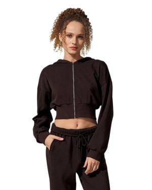 LILYSILK Seamflow Drift Zip-Up - Black