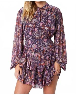 Olivaceous Poppy Mini Dress - Red