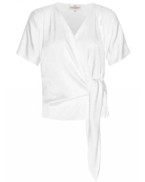 Karmamia Dagmar Wrap Blouse - White