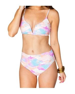 BuddyLove Alea Dazed Swim Bikini - Blue
