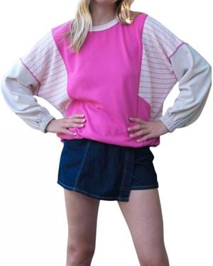 Hailey & Co Not That Complicated Pullover - Purple