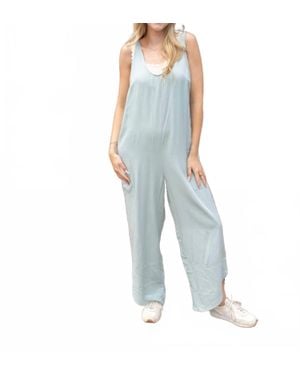Eesome Sweet Wide Leg Jumpsuit - Blue