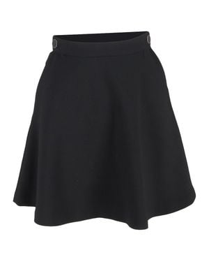 Sandro Sandro A-Line Mini Skirt - Black
