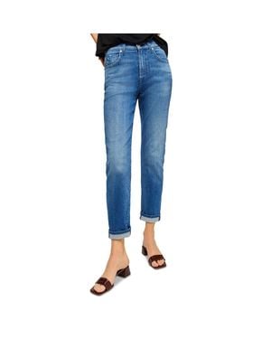 7 For All Mankind Peggi Denim High Rise Skinny Jeans - Blue