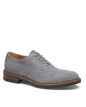 Johnston & Murphy Hartford Cap Toe Oxford - Gray