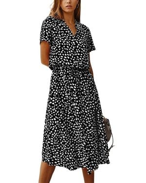 VIBI Midi Dress - Black