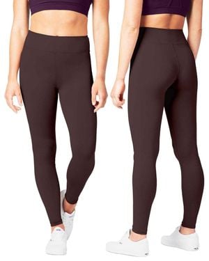 TRUEDAMES High Waisted Leggings For - Black