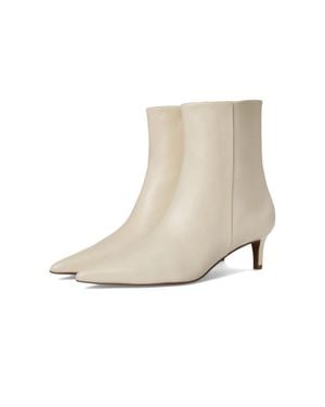 Seychelles Dinner Date Boots Ivory Leather Ankle Bootie Zogg2848 - Black
