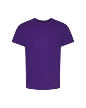 Hanes Essential-T Youth T-Shirt - Purple
