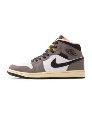 Nike Jordan 1 Mid Se Cave Stone - Black