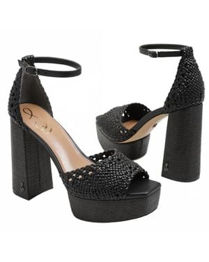 Sam Edelman Nattie Platform Heel Sandal - Black