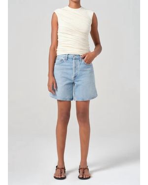 Agolde Dame Short - Blue