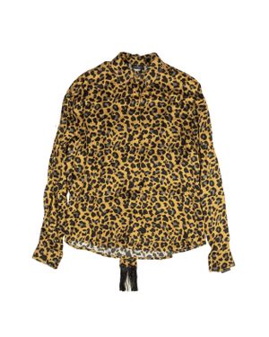 Marcelo Burlon Leopard Print Button Down Shirt - Brown