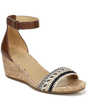 Naturalizer Areda Cork Wedges - Metallic