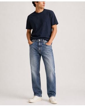 Moorer Pavel 10 Dark Denim Jeans - Blue
