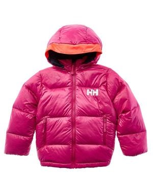 Helly Hansen K Isfjord Down Winter Jacket - Pink