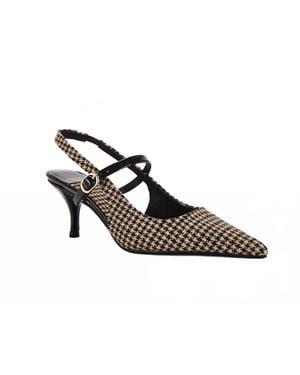 Jeffrey Campbell Tanya Slingback Pumps - Black