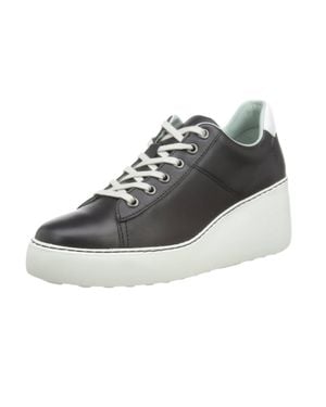 Fly London Delf Wedge Sneaker - Black