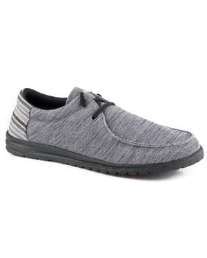 Roper Hang Loose Cool Casual Shoe - Gray