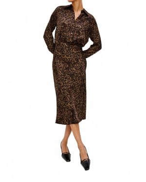 Rails Jazlyn Midi Dress - Brown