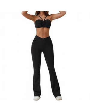 Rockstar Peach Kiki Peach Leggings - Black