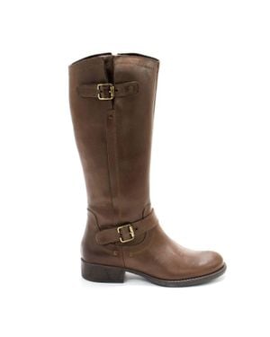Eric Michael Montana Knee-High Leather Boot - Brown