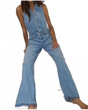 Bucketlist Dallas Jumpsuit - Blue
